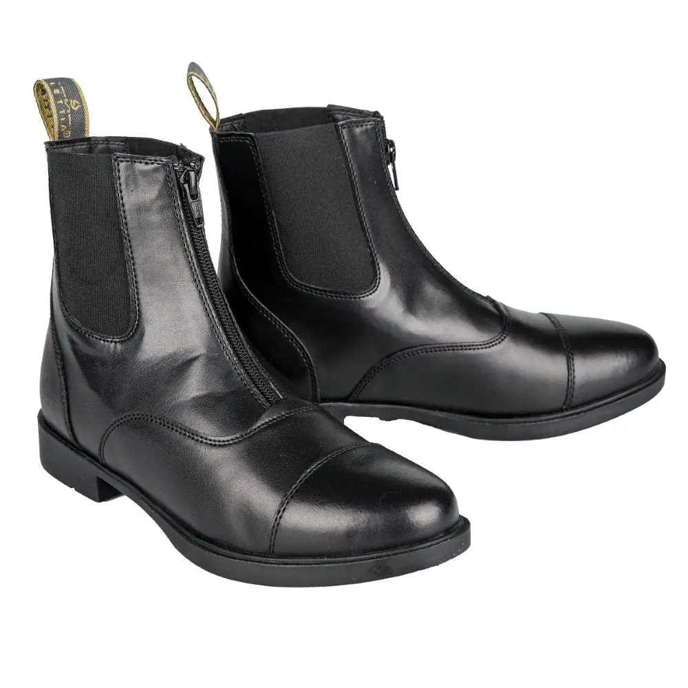 Lettia Ladies Zip Paddock Boots 1