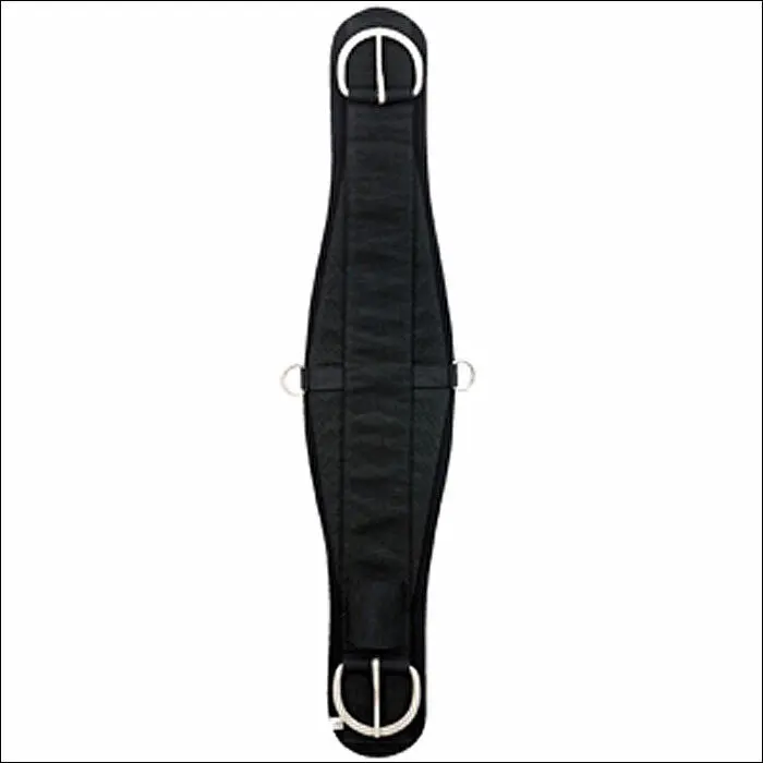 34 Inch Weaver Leather Black Horse Tack Neoprene Roper Cinch 1