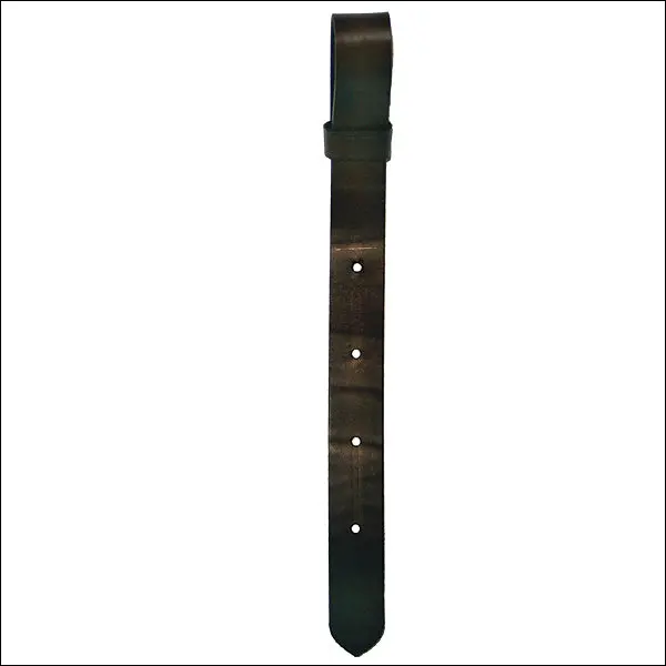 Walnut Circle Y Single Ply Plain Leather Horse Cinch Girth Flank Billets 1