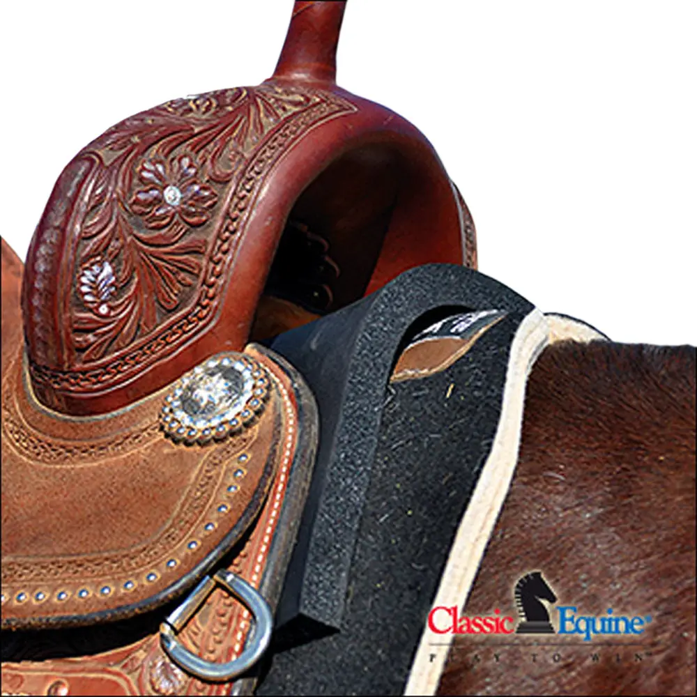 4" 5"Classic Equine Horse Tack Saddle Shims Tapered Wedge Close Cell Foam 1