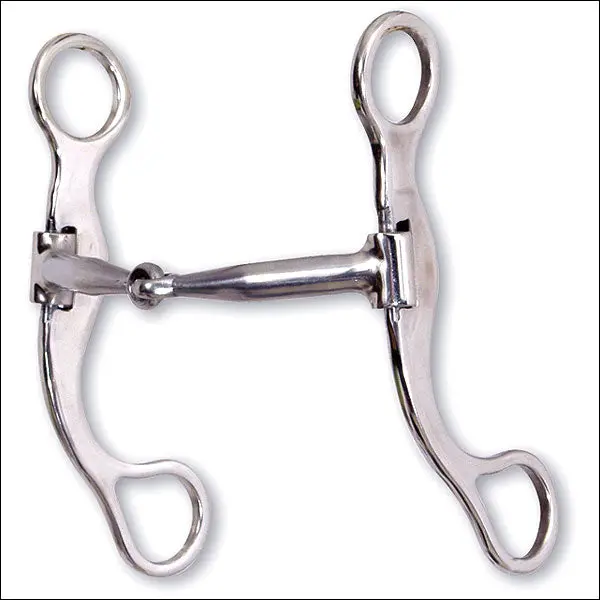 Classic Equine Performance Series Horse Bit 6 Inch Cheek Snaffle Mouthpiece 1