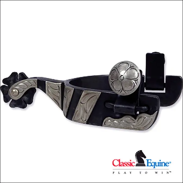 Classic Equine Large Cowboy Series Spur 1 Inch Band 1