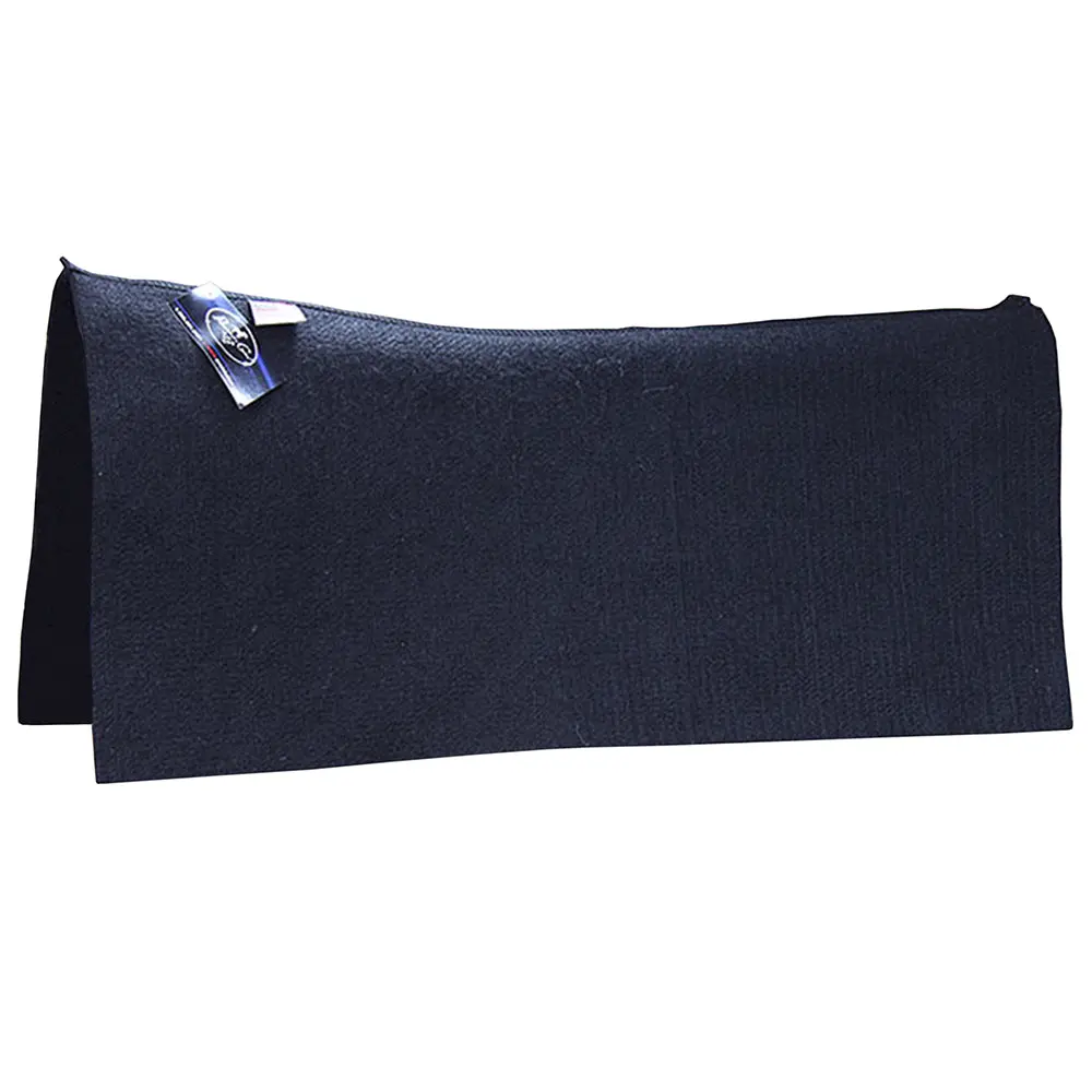 30X28 Professional Choice Contoured Western Horse Wool Saddle Pad Liner 1