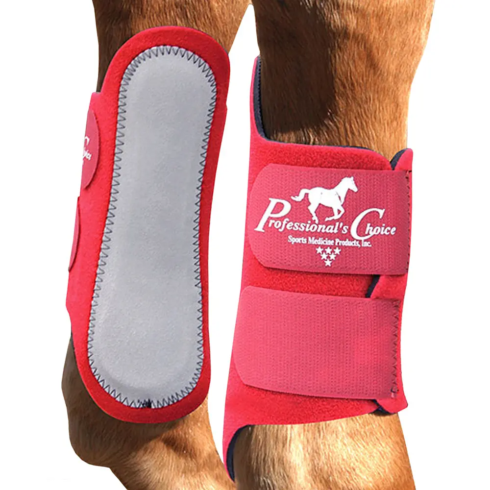 Crimson B152 Professional Choice Horse Competitor Splint Boots Leg Pair Non Slip 1