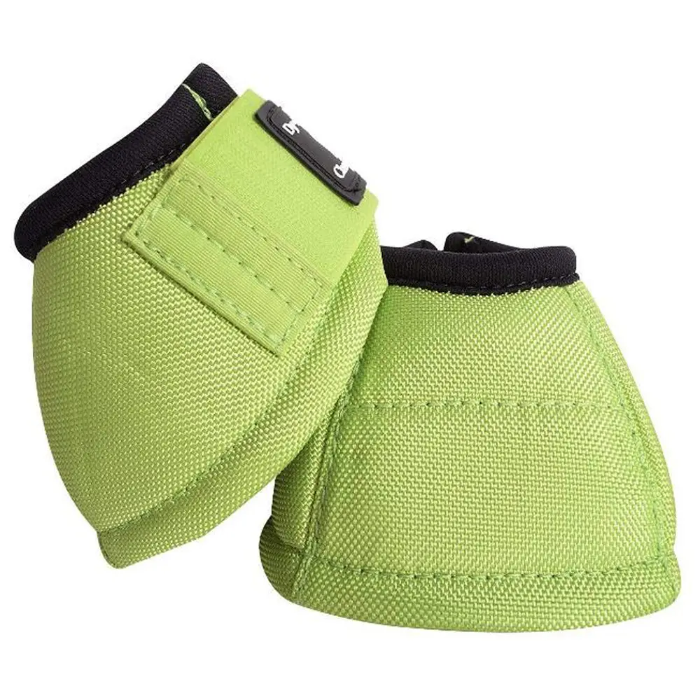 Classic Equine Medium Western Horse Sports Front No Turn Bell Boot Pair 1