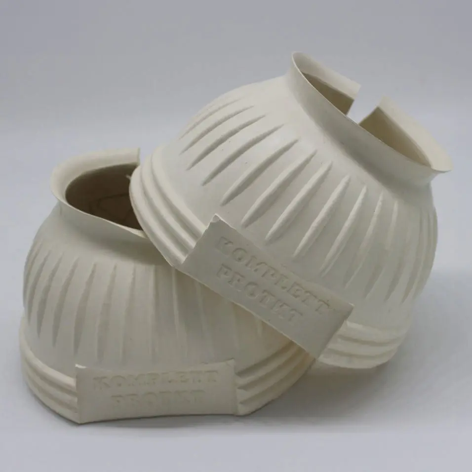 Tuffrider Komplett Protkt Bell Boots Ribbed And Ringer With Hook And Loop Tape 1
