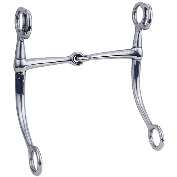 Weaver Leather Horse Draft Bit 6 Inch Tom Thumb Snaffle Mouth 1