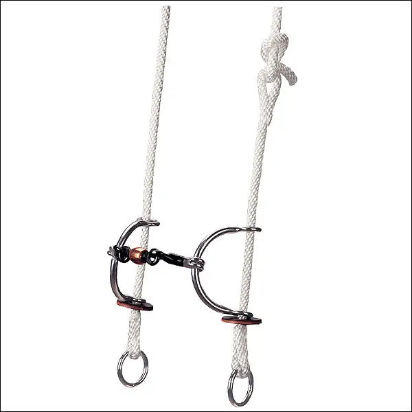 Weaver Leather Gag Bridle With Sweet Iron Copper Roller Mouth Sliding Horse Bit 1