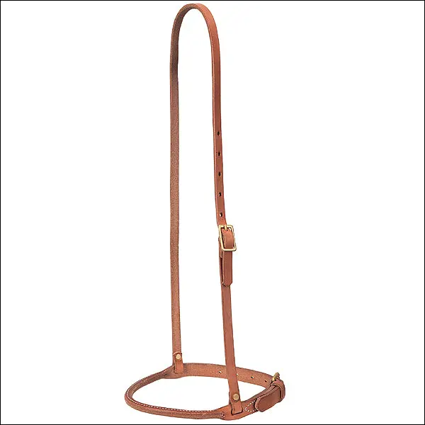 Weaver Leather Round Nose Caveson Western Horse Tack Noseband 2