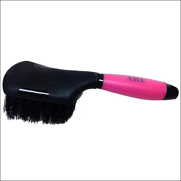 Gel Handle Bucket Brush W/ 11/2In. Pp Bristles Anti Slip Pink Black 1