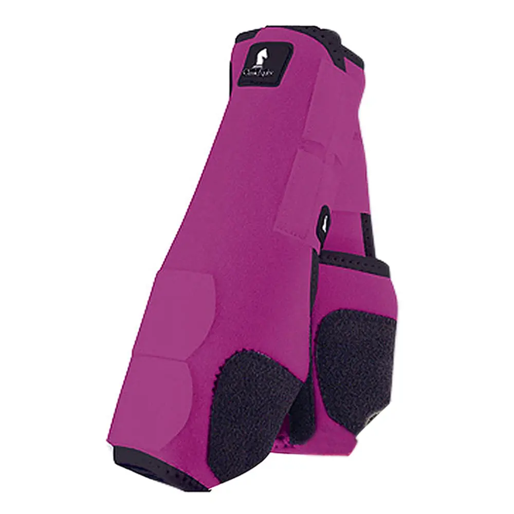 Fuchsia Pink Classic Equine Legacy System Horse Hind Leg Sport Boot Pair 1