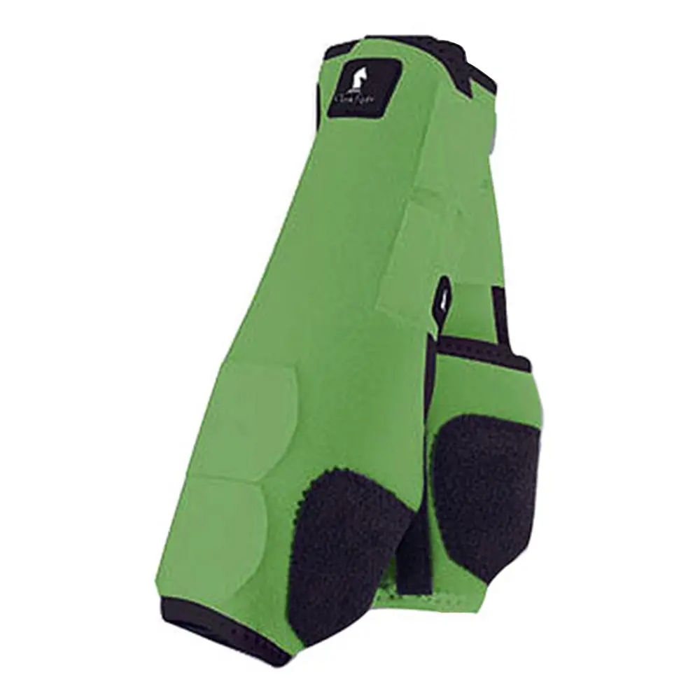 Lime Green Classic Equine Legacy System Horse Hind Leg Sport Boot Pai 1