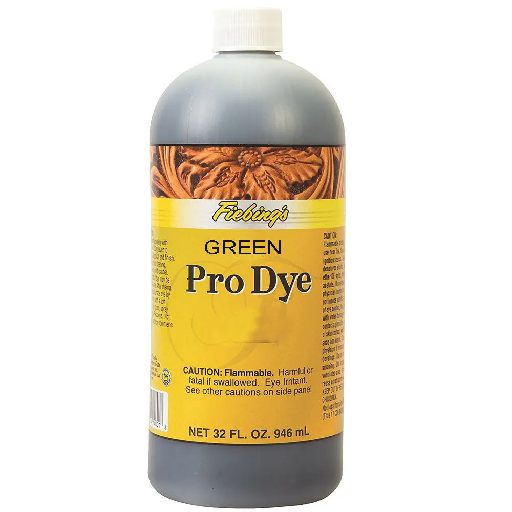 Fiebing's Professional Oil Dye Green 32 Ounce 1