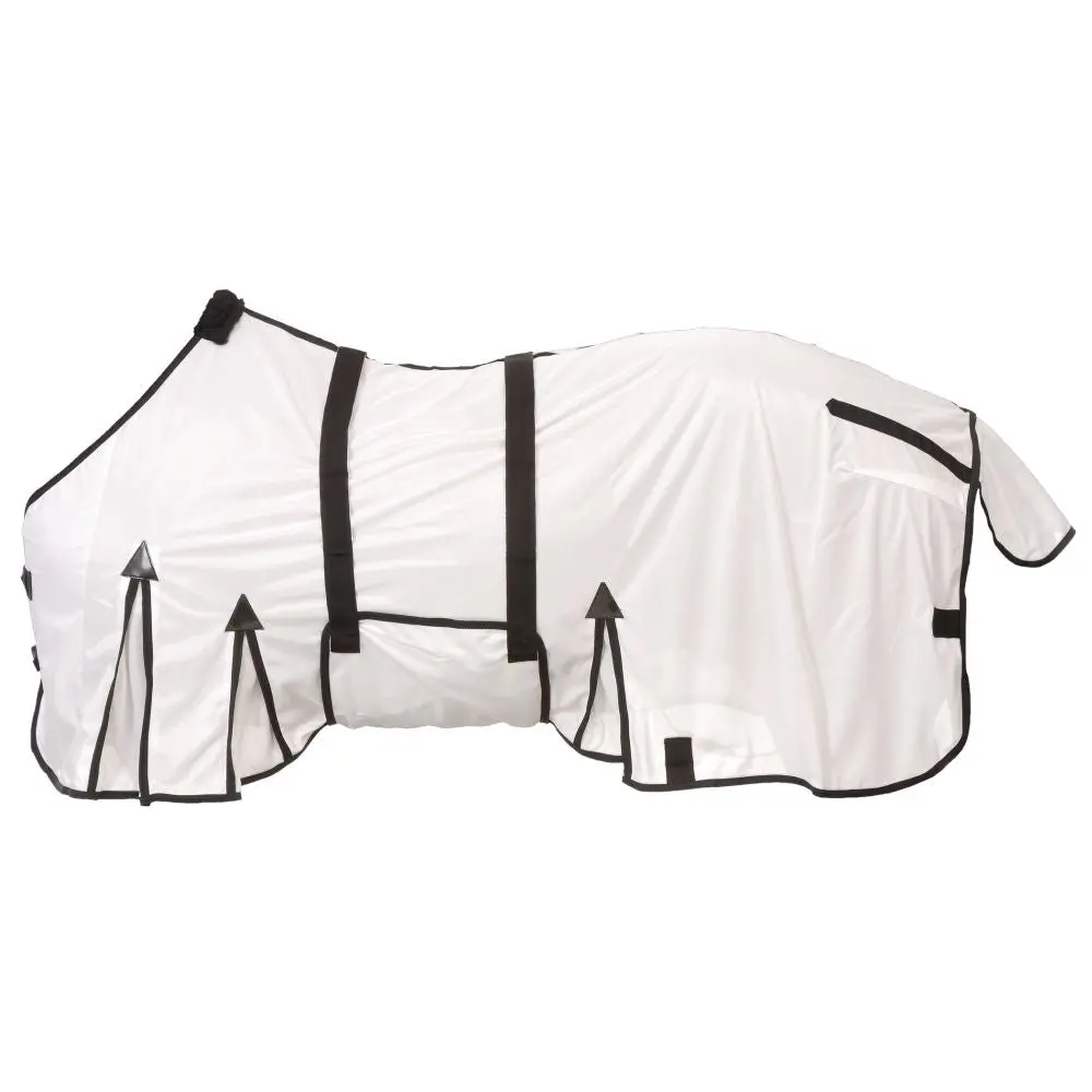 75 In White Tough1 Vented Mesh Light Weight Fly Scrim Protective Horse Sheet 1