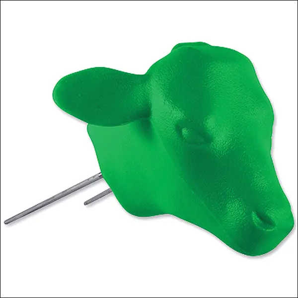 Classic Equine Green Calf Head Dummy Roping Western Rodeo Bull 1