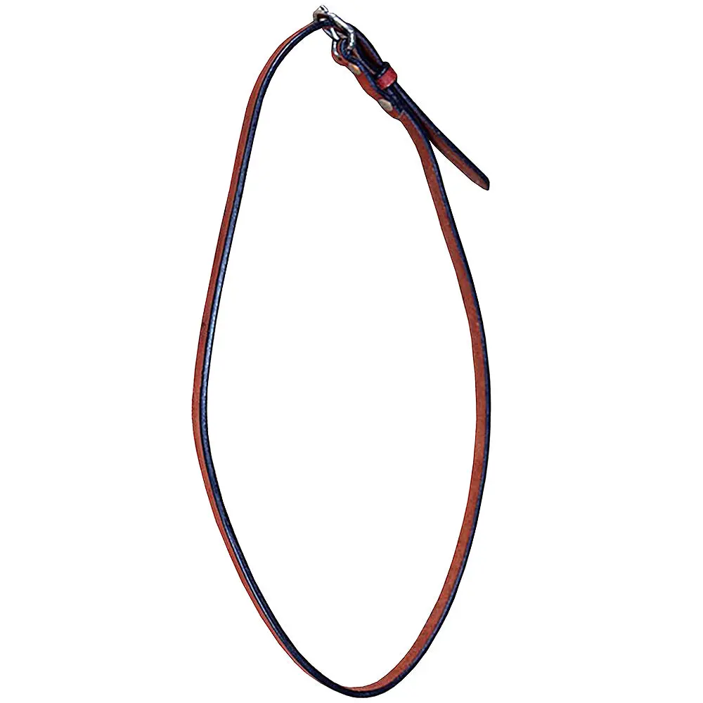 Hilason Throat Latch Replacement Strap Horse Headstall Harness Leather Mahogany 1