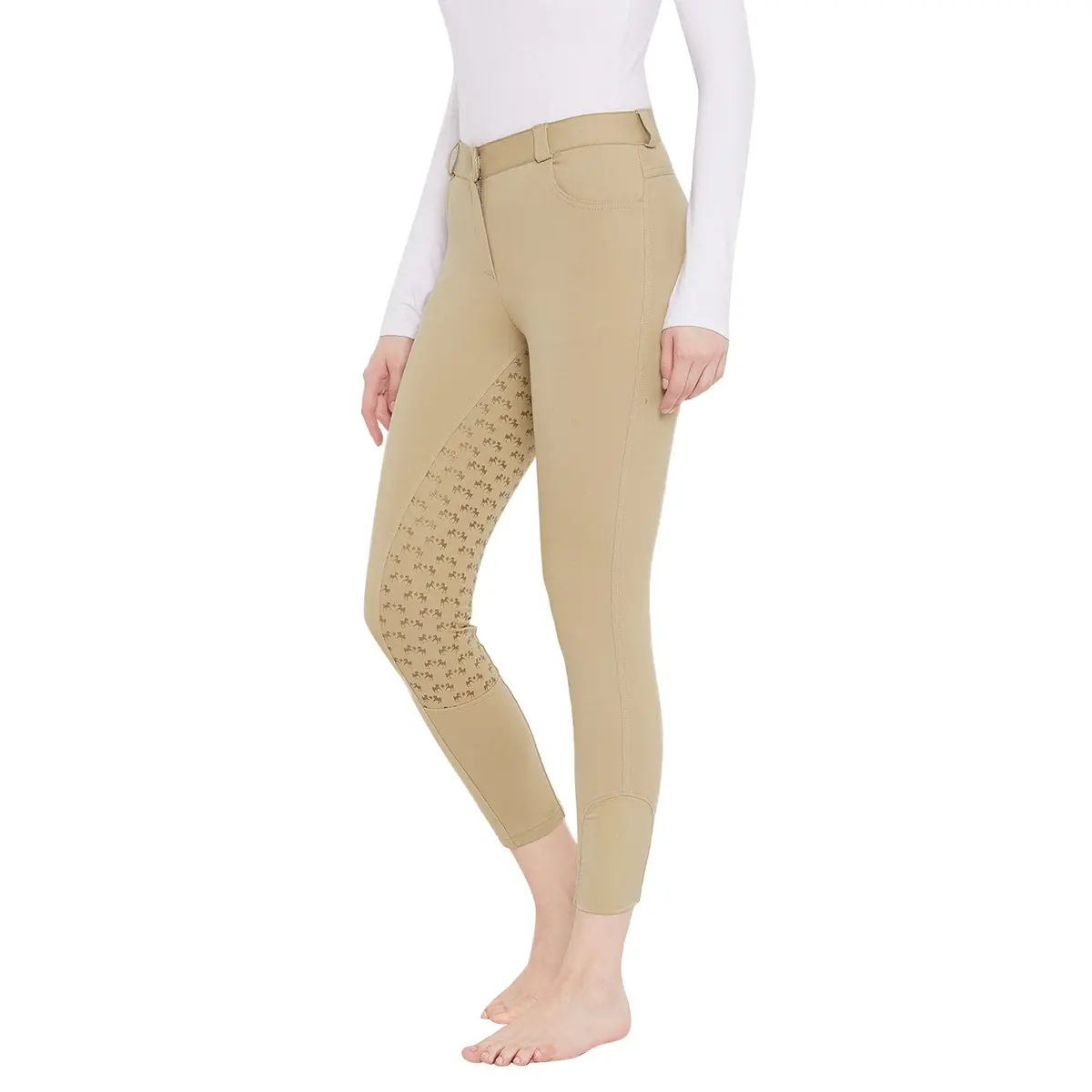 Equine Couture Heather Silicone Full Seat Breech 11