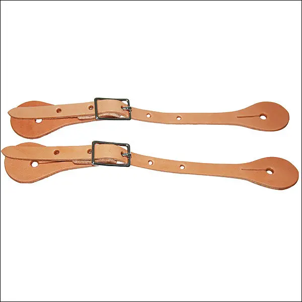 Hilason Russet Latigo Leather Kid Spur Straps Western Tack 1