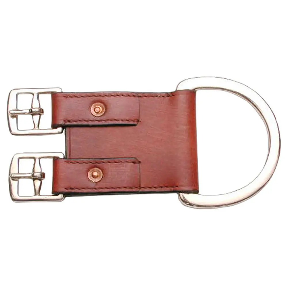 Tough 1 Leather 2 Buckle Western Tack Horse Cinch Girth Converter 1