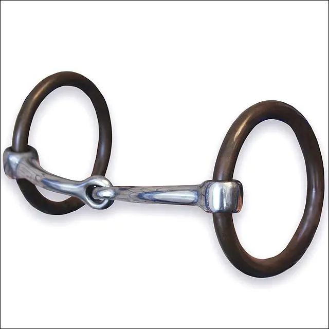Professional Choice Bob Avila Signature O Ring Snaffle Horse Bit 1