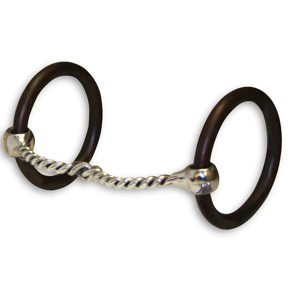 Professional Choice Bob Avila Copper Sweet Iron Twist Mouth Snaffle Horse Bit 1