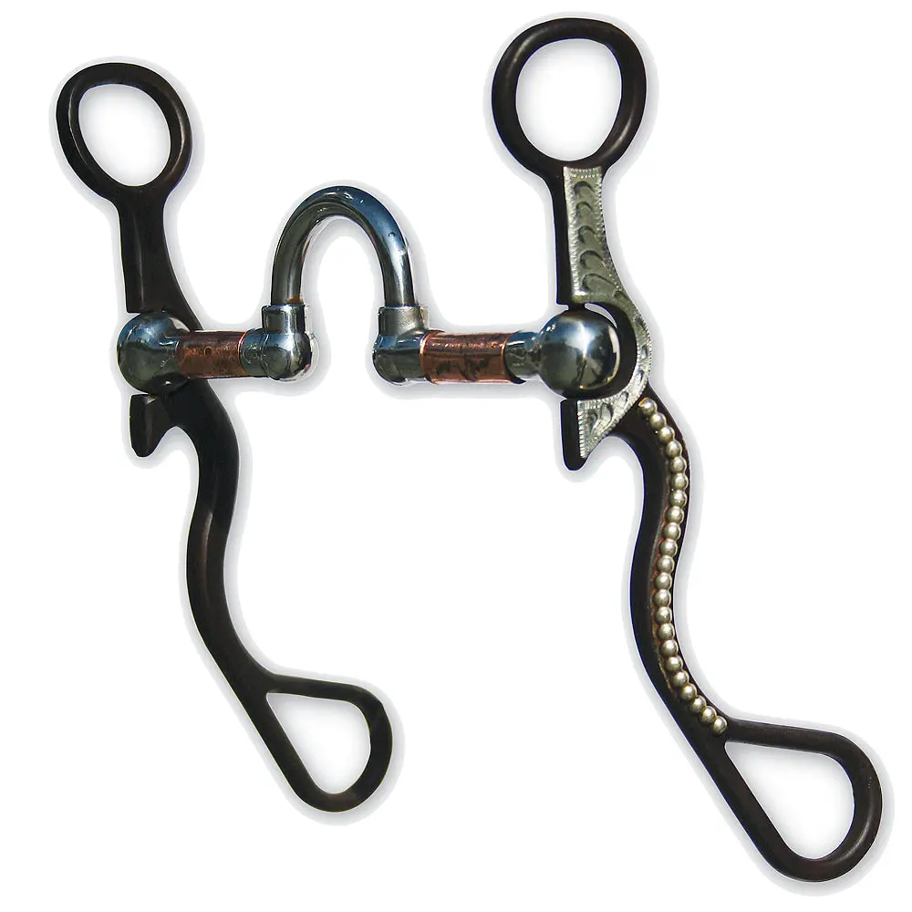 Avb108 Professional Choice Bob Avila Signature Shank Correction Horse Curb Bit 1