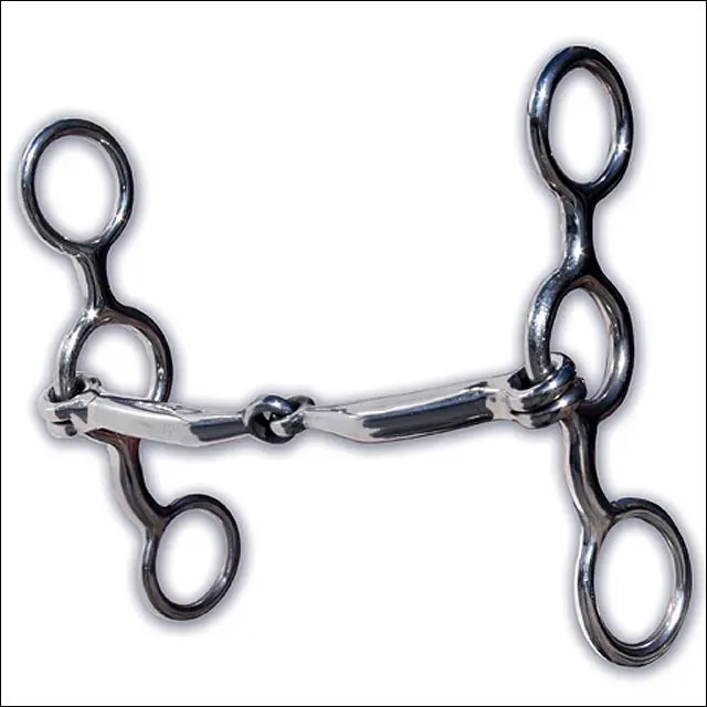 Professional Choice Equisential Performance Short Shank Horse Bit Smooth Snaffle 1