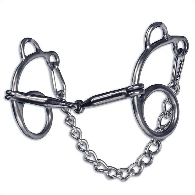 Professional Choice Equisential Route 66 Bit - Smooth Snaffle Mouthpiece 1