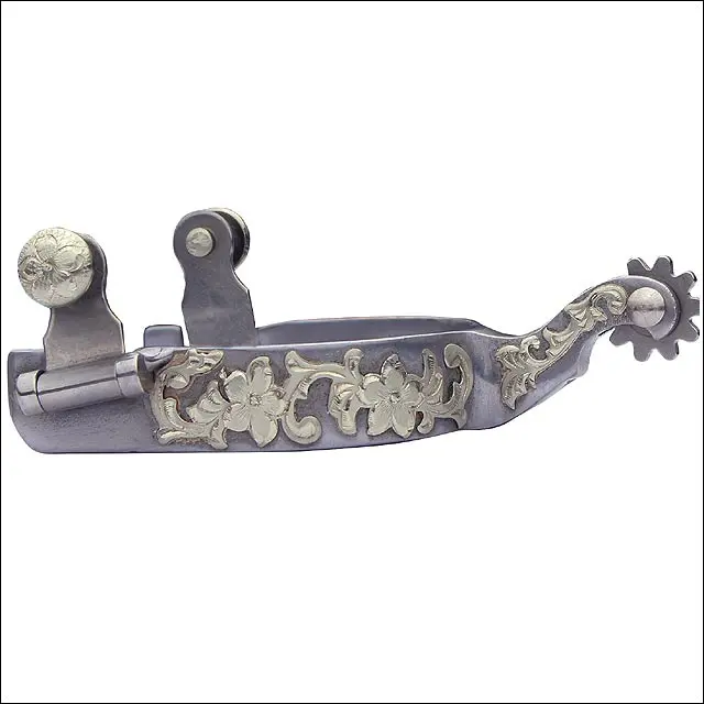 Professional Choice Western Floral Design Shank Spur 1