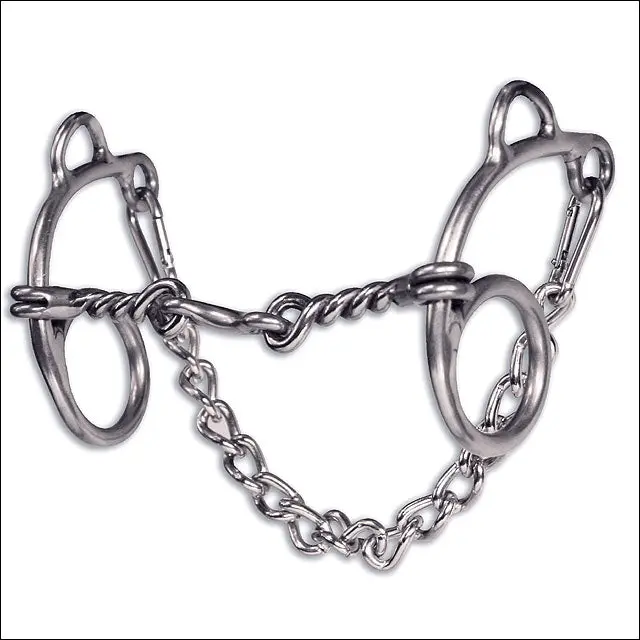 Professional Choice Equisential Route 66 Horse Gag Bit Dog Bone Mouthpiece 1