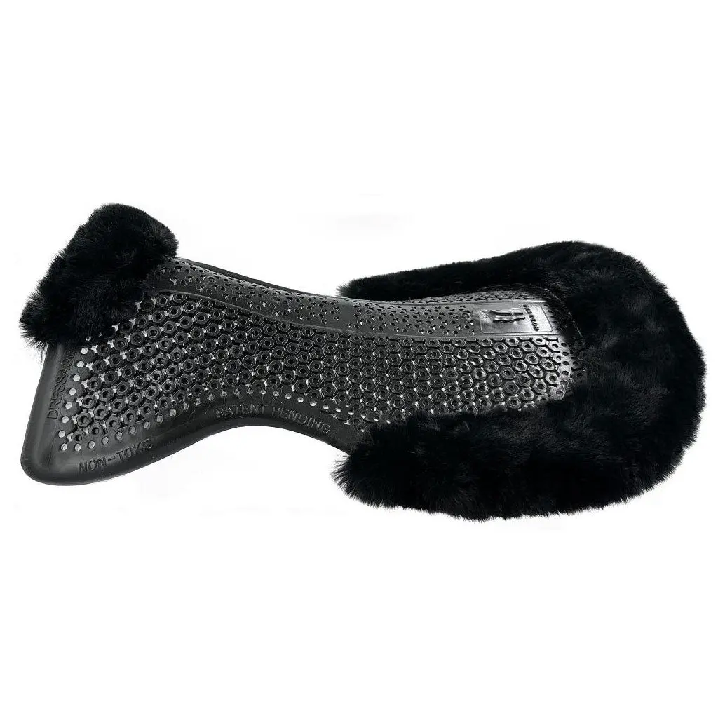 Horsena Front Balance Gel Pad (8Mm-23) W/Rolled Edge Eco-Sheepskin 1