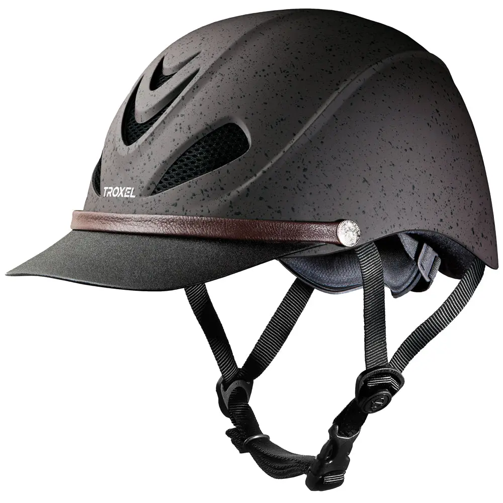 Troxel Grizzly Brown Dakota Maximum Vented Western Riding Helmet 1