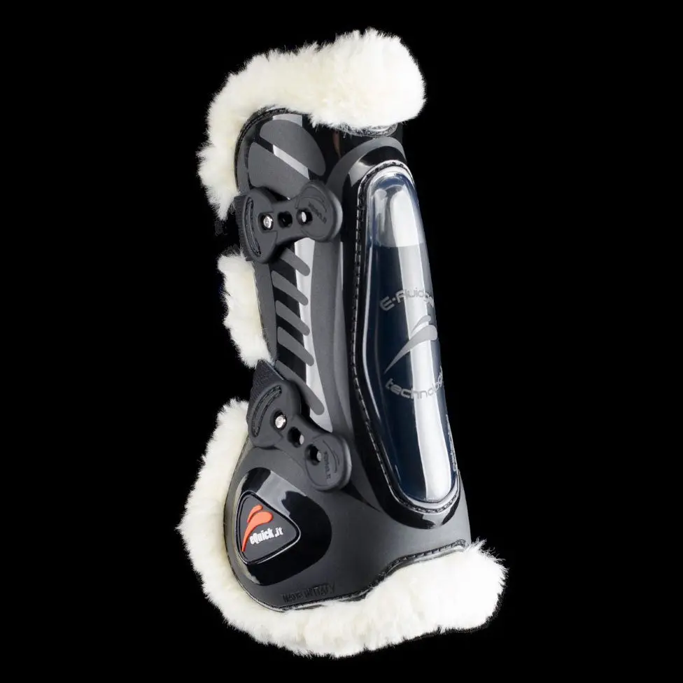 Eshock Legend Front Velcro Fluffy Boot 1