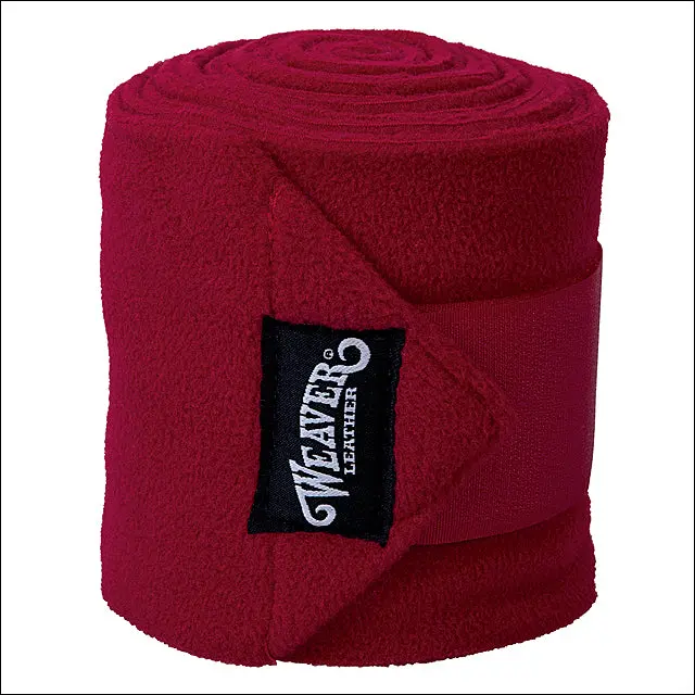 Red Weaver Western Tack Polo Horse Leg Wraps Set Of Four 1