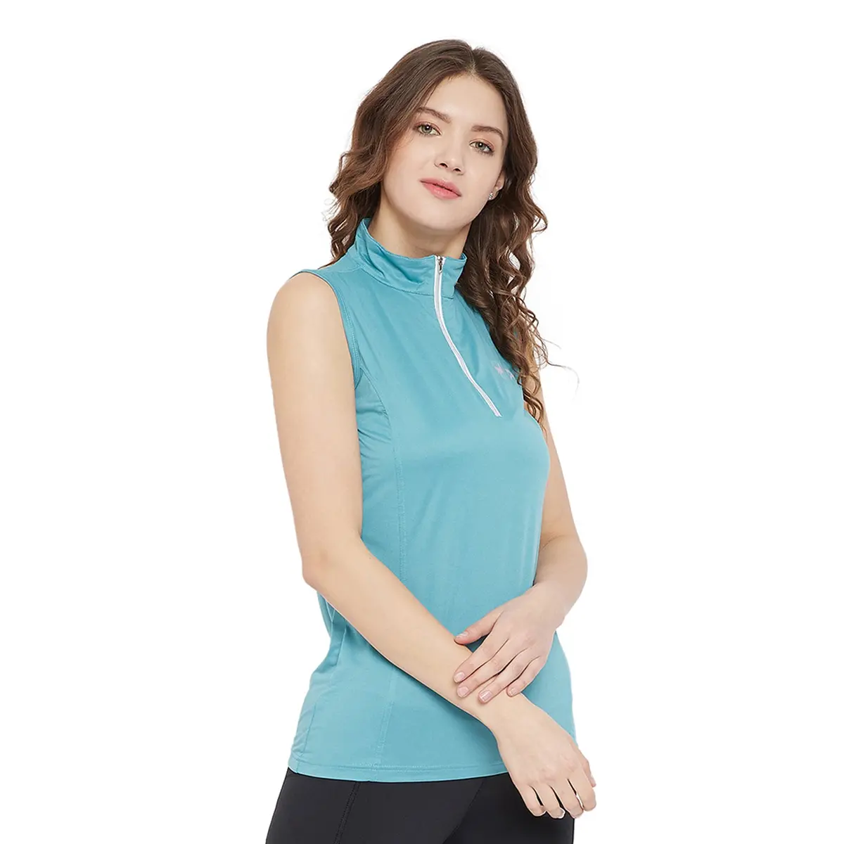Equine Couture Surya Equicool Sleeveless Sun Sport Shirt 2