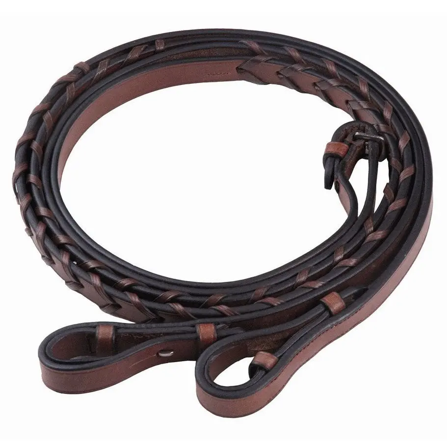 Henri de Rivel Advantage Flat-Laced Snaffle Reins