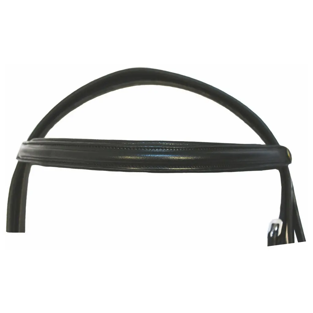 Henri De Rivel Pro Padded Dressage Bridle With Web Reins 3