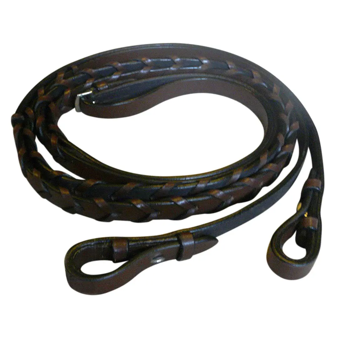 Henri De Rivel Advantage Extra Long Flat Laced Reins 3
