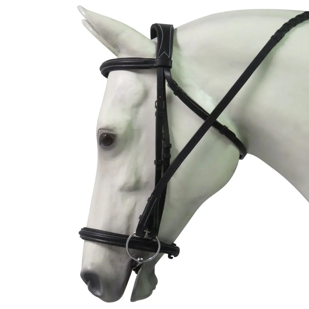 Henri de Rivel Pro Mono-Crown Padded Bridle - Image 2