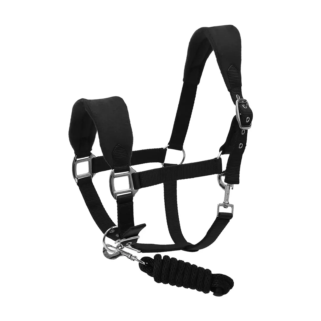 Henri De Rivel Ergonomic Comfort Halter And Lead Rope Set 1