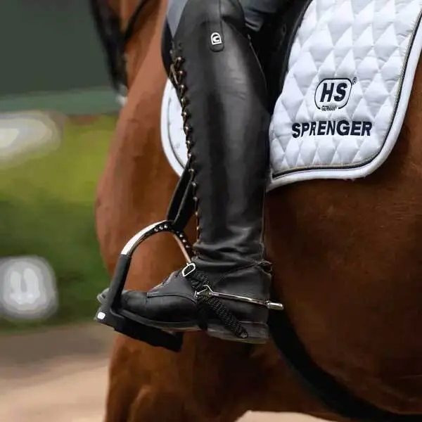 Herm Sprenger Spurs Quality 55 Slimline Bootprotect 25 Mm Rounded Neck 2