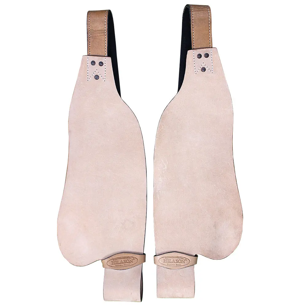 Hilason Leather Saddle Replacement Fender Pair With Hobble Strap Adult 1