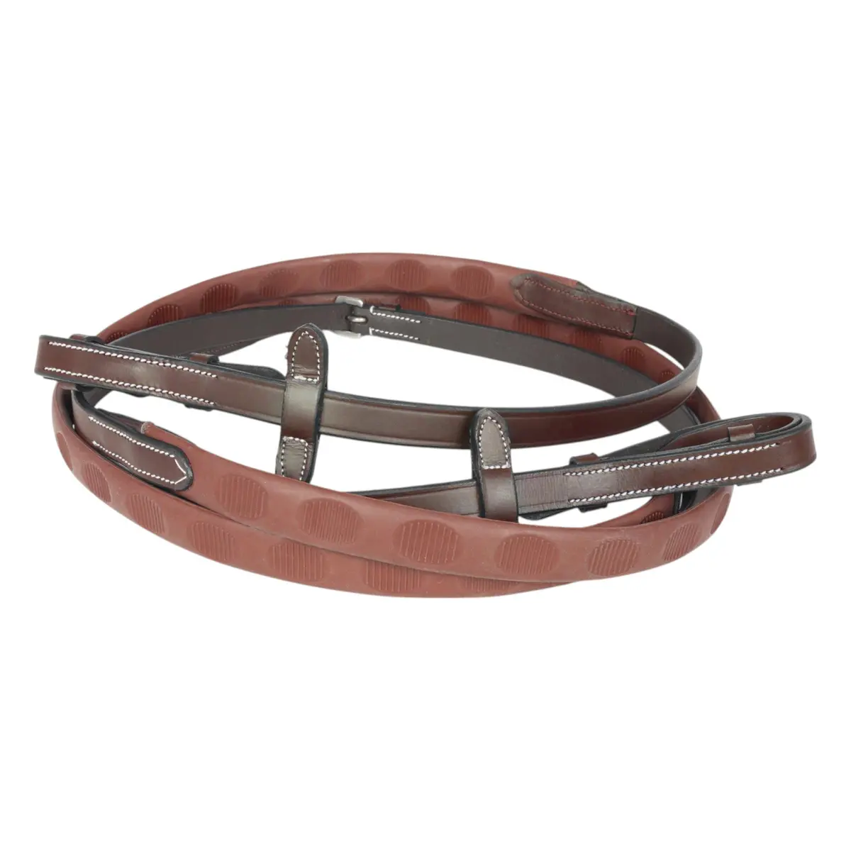 Henri De Rivel Gripx Magna Rubber Reins 5/8" Width 54" Length 2