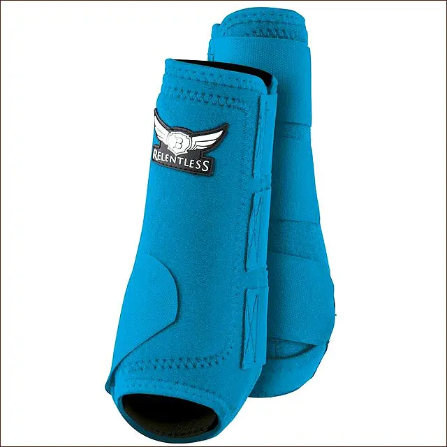 Medium Cactus Ropes Relentless All Around Horse Leg Sport Boot 4 Pack Turquoise 1