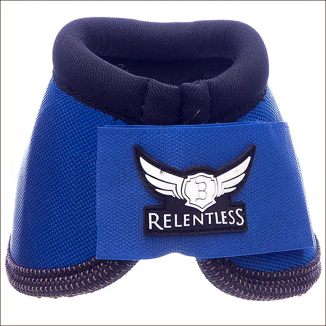 Cactus Ropes Relentless Strikeforce Nylon Horse Leg Bell Boots Royal Blue 1