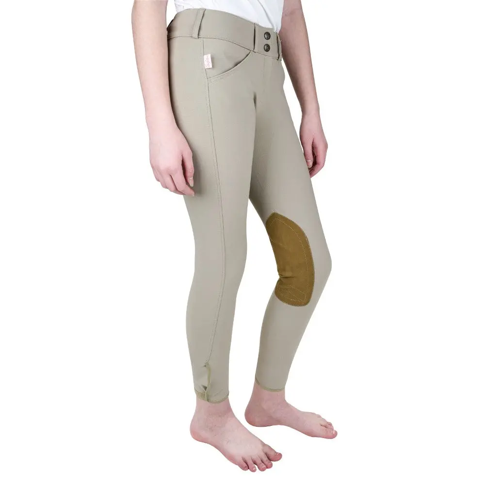 The Tailored Sportsman Girls Front Zip Trophy Breech 1