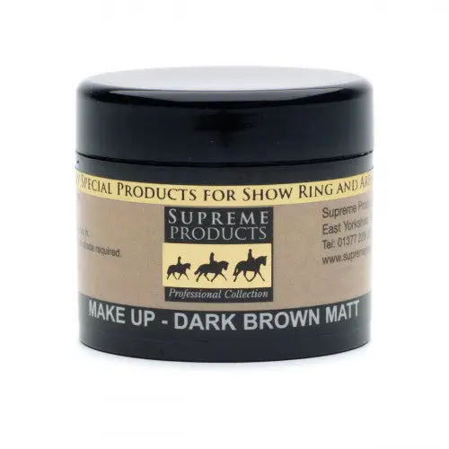 Supreme Products Make Up Dark Brown Matt - 50Ml 1