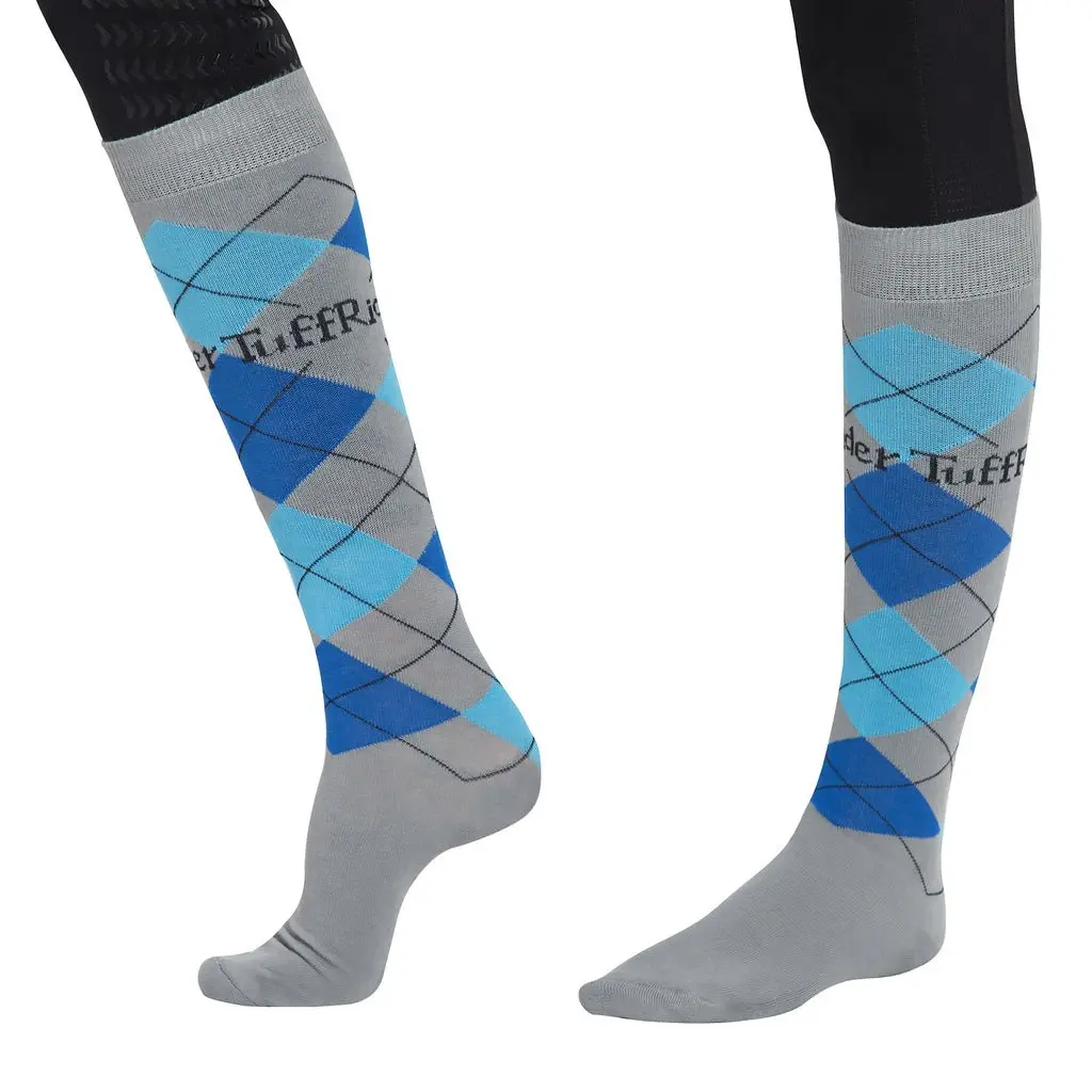 Tuffrider Argyle Knee Hi Socks 1