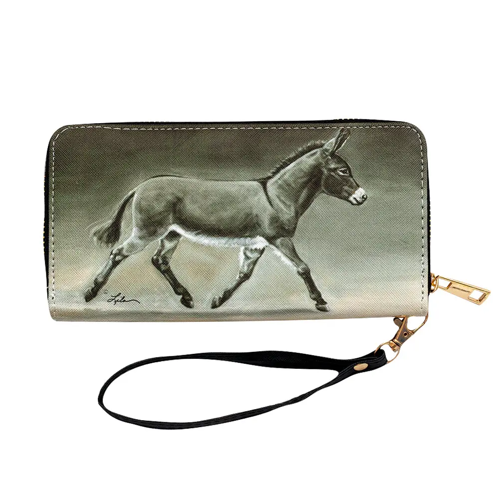 Awst Int'l "Lila" Donkey On The Move Wallet W/ Wristlet 1