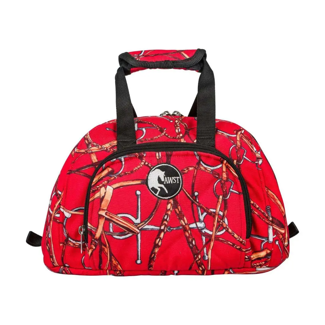 Awst Int'l Lila Snaffle Bit Bridles Helmet Bag 1